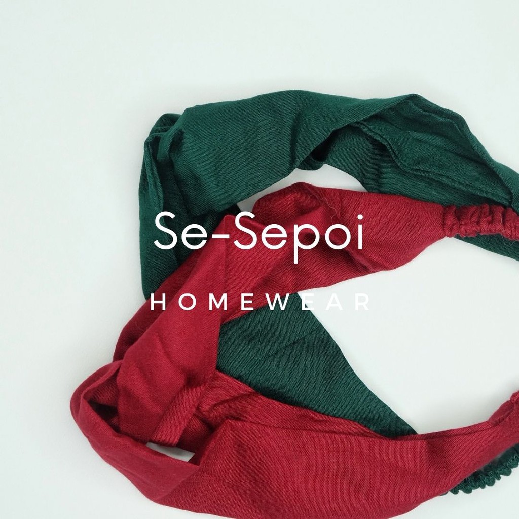 Korean Twisted Bandana Sesepoi