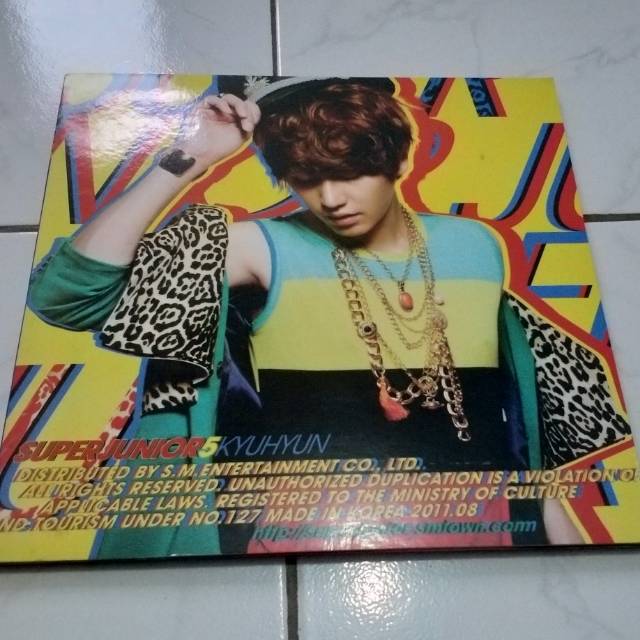 [CLEARANCE] SUPER JUNIOR MR SIMPLE ALBUM COVER KYUHYUN