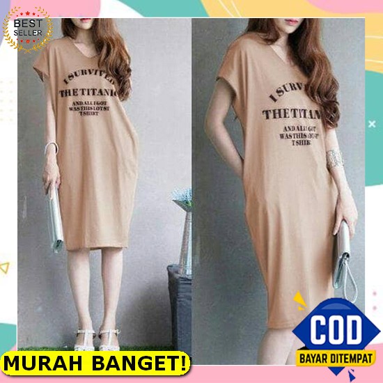 Terbaru Midi Dress Laria Kasual Dress Natal | Christmas Dress Pesta | Party Dress Kekinian | Pakaian