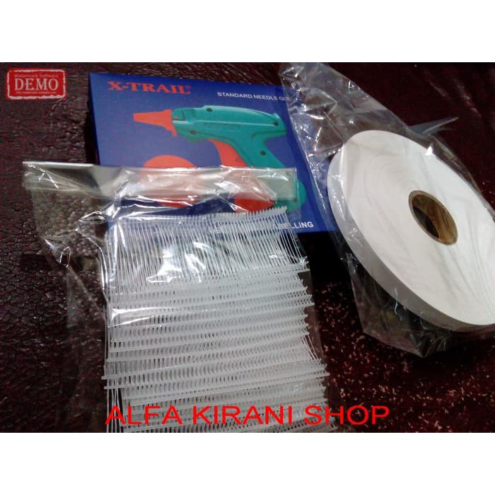 

Jual Paket Tag Gun 1000 arrow pin pita laundry 1 2 inch (Stock Tinggal Sedikit)