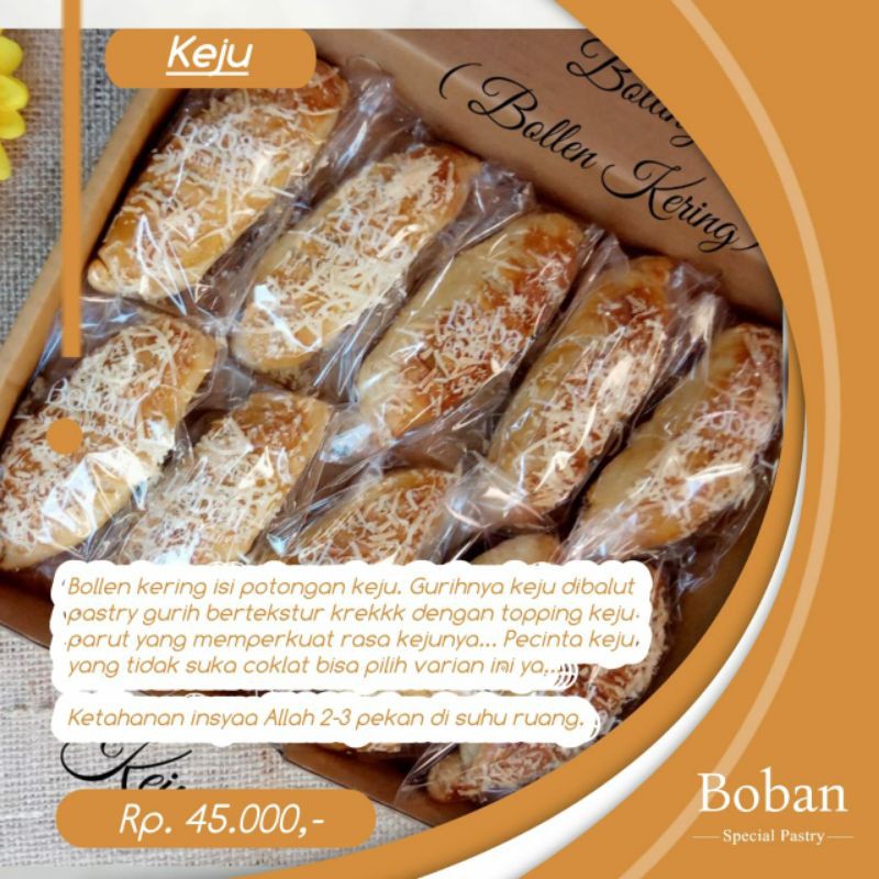 

Bollen Kering (Bolling) Keju Boban Solo - Sragen