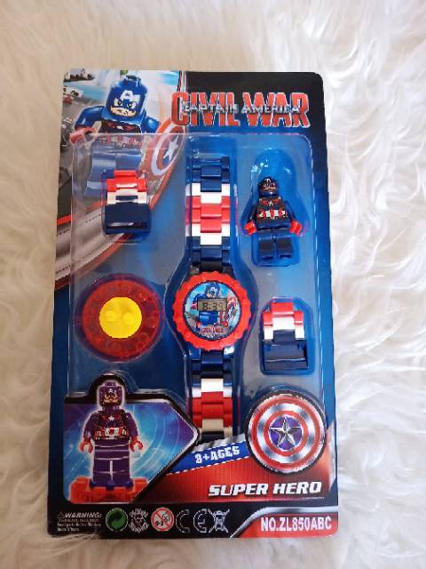 Jam Tangan Anak free figurine mainan