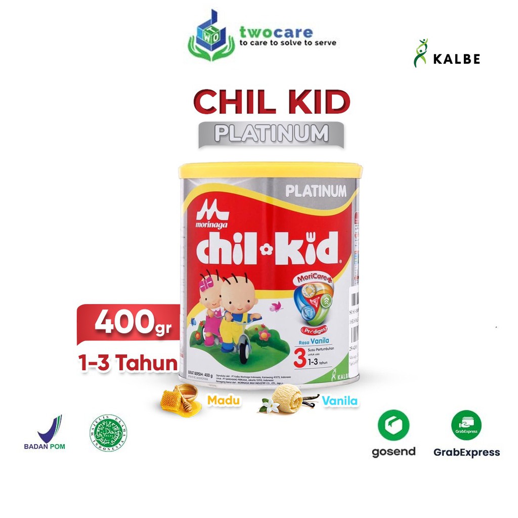 Morinaga Chil Kid Platinum Moricare 400 gr - Susu Pertumbuhan Anak Batita