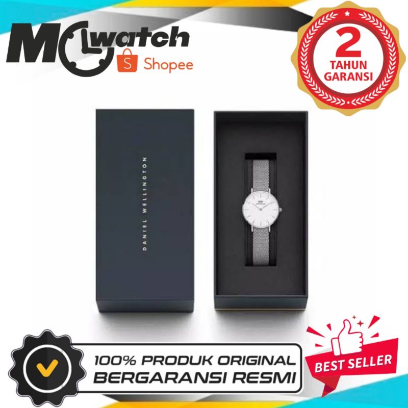 [ ORI GARANSI ] JAM TANGAN PRIA WANITA | RANTAI | KULIT | KARET | MURAH | WANITA STERLING PUTIH ORI