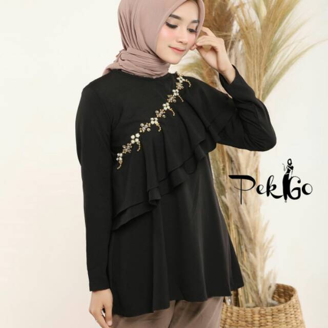 Dirham Blouse by Pekgo Apparel size S