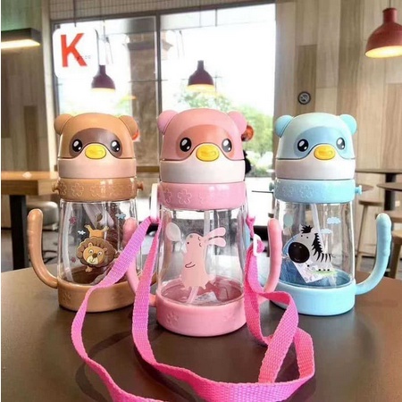 Botol Minum Anak Pegangan Bentuk Bebek Pinguin