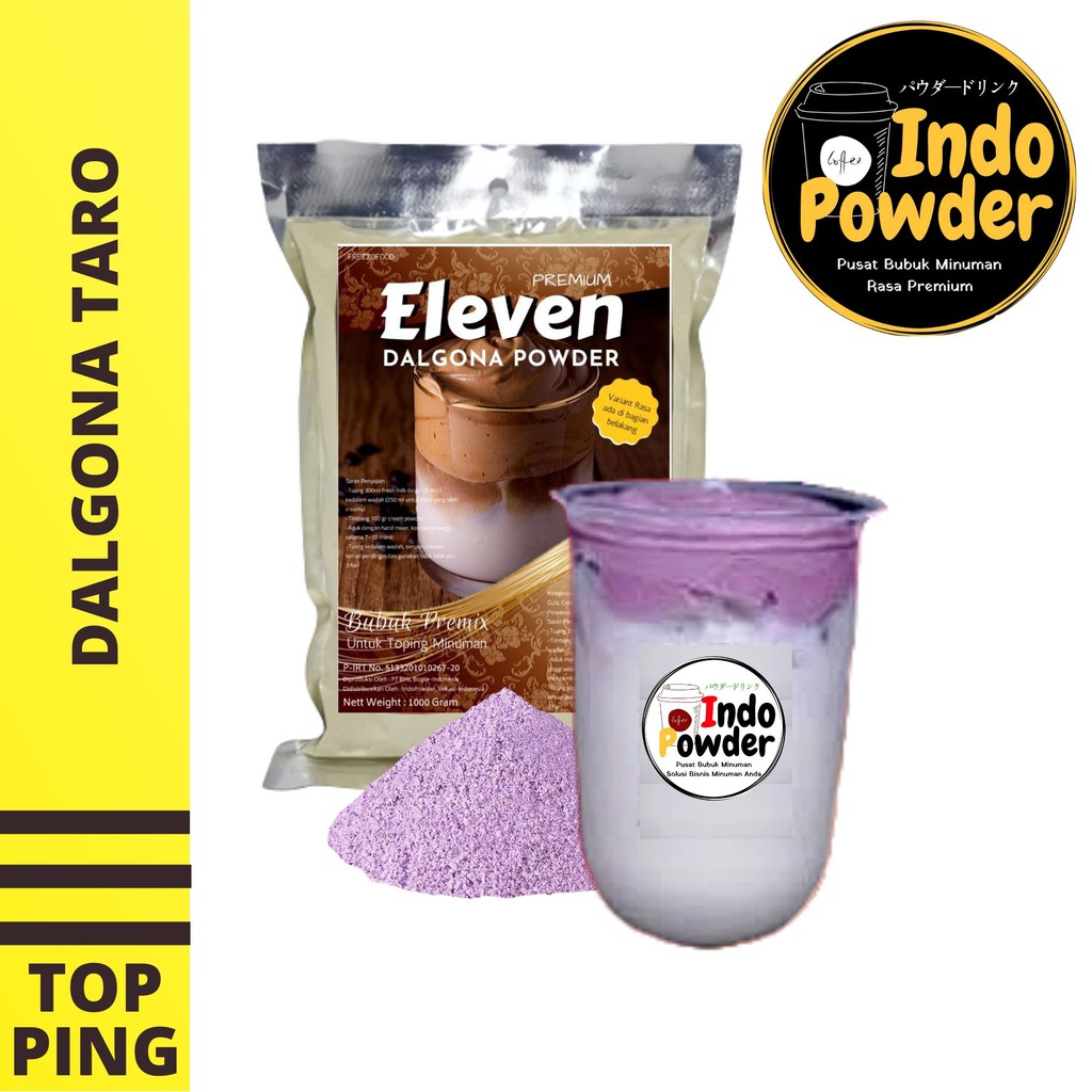 DALGONA TARO 1Kg - Bubuk DALGONA TARO 1Kg - DALGONA TARO Powder 1Kg - DALGONA TARO Bubuk 1Kg