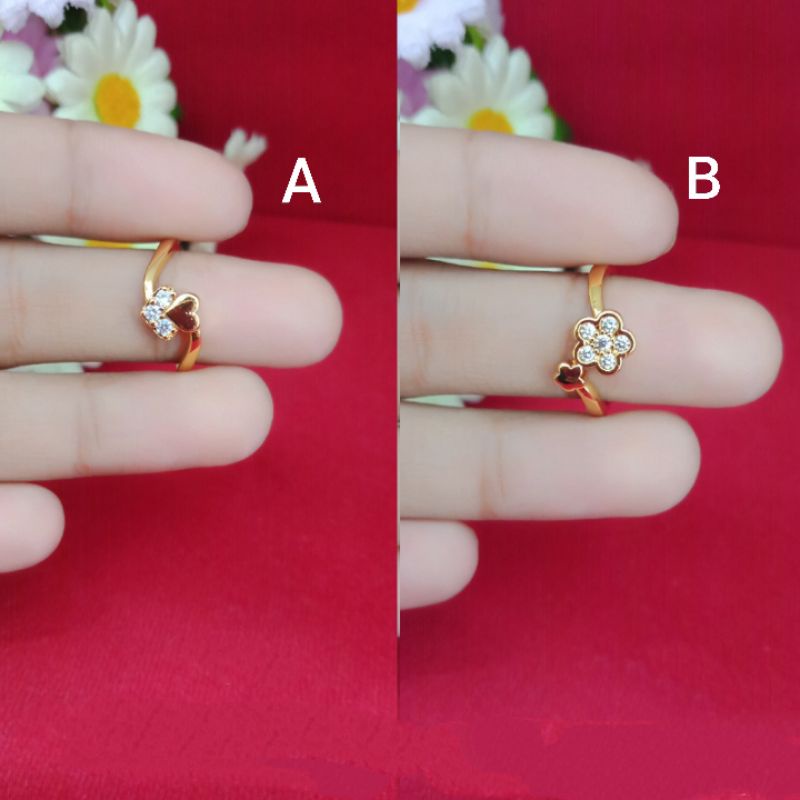 CINCIN ANAK YAXIYA/CINCIN ANAK LAPIS EMAS/CINCIN ANAK/CINCIN BAYI/CINCIN ANAK LAPIS EMAS/PERHIASAN A