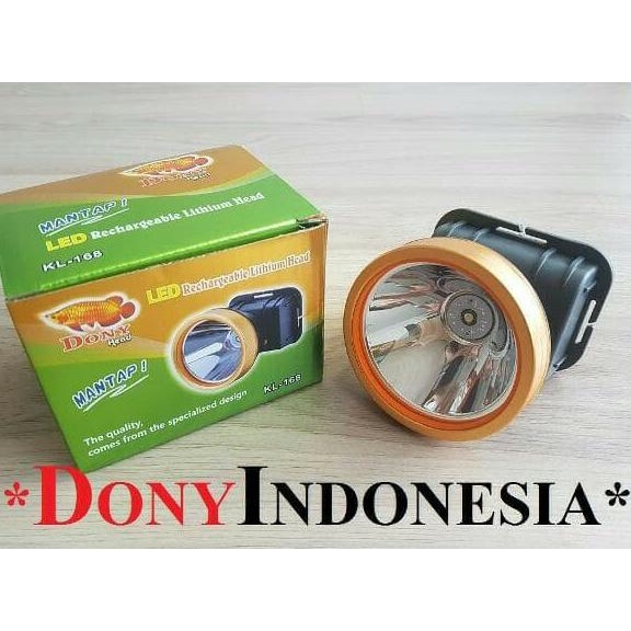 Lampu Senter Kepala Dony Kl 198 Jumbo - Head Lamp - Senter Kepala