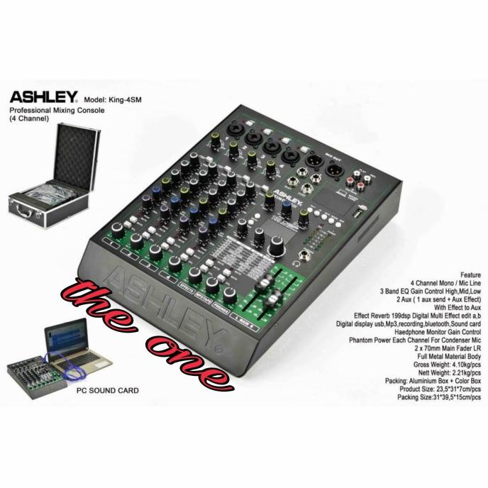 mixer audio ashley king 4sm / king 4 sm Star Seller