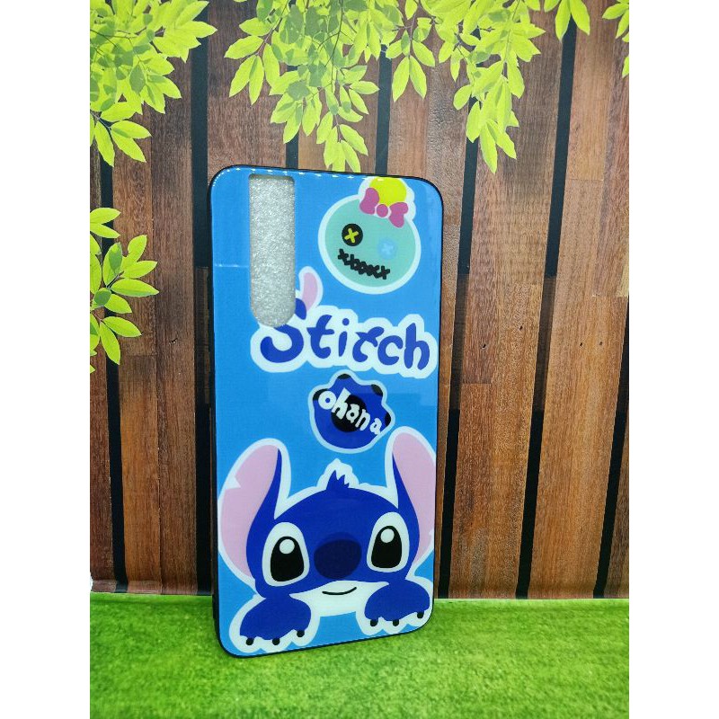 softcase gambar belakang bahan kaca Vivo V15pro