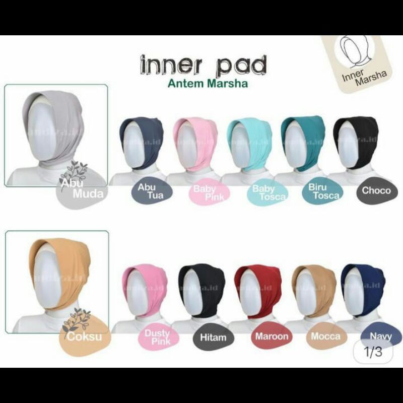 ciput marsha cepol/inner konde/ciput pet konde