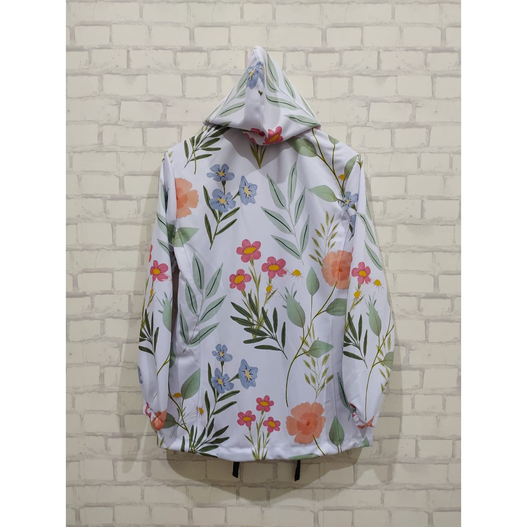 JAKET SEPEDA WANITA / JAKET PRINTING BAHAN LOTTO ELPANA