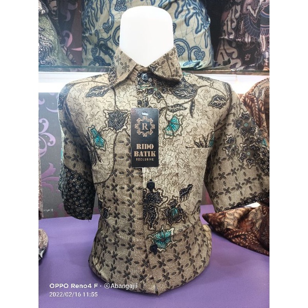 KEMEJA BATIK ANAK LAKI LAKI KATUN PREMIUM LENGAN PANJANG MOTIF TERBARU 2-16TAHUN VIRAL cod gosend