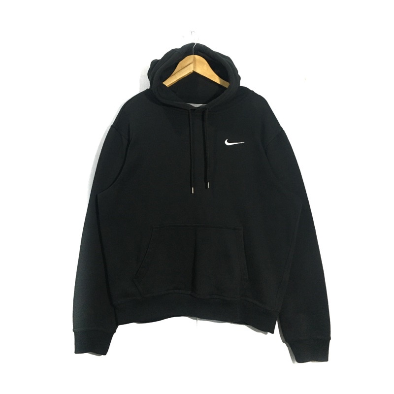 Hoodie nike mini swoosh hitam