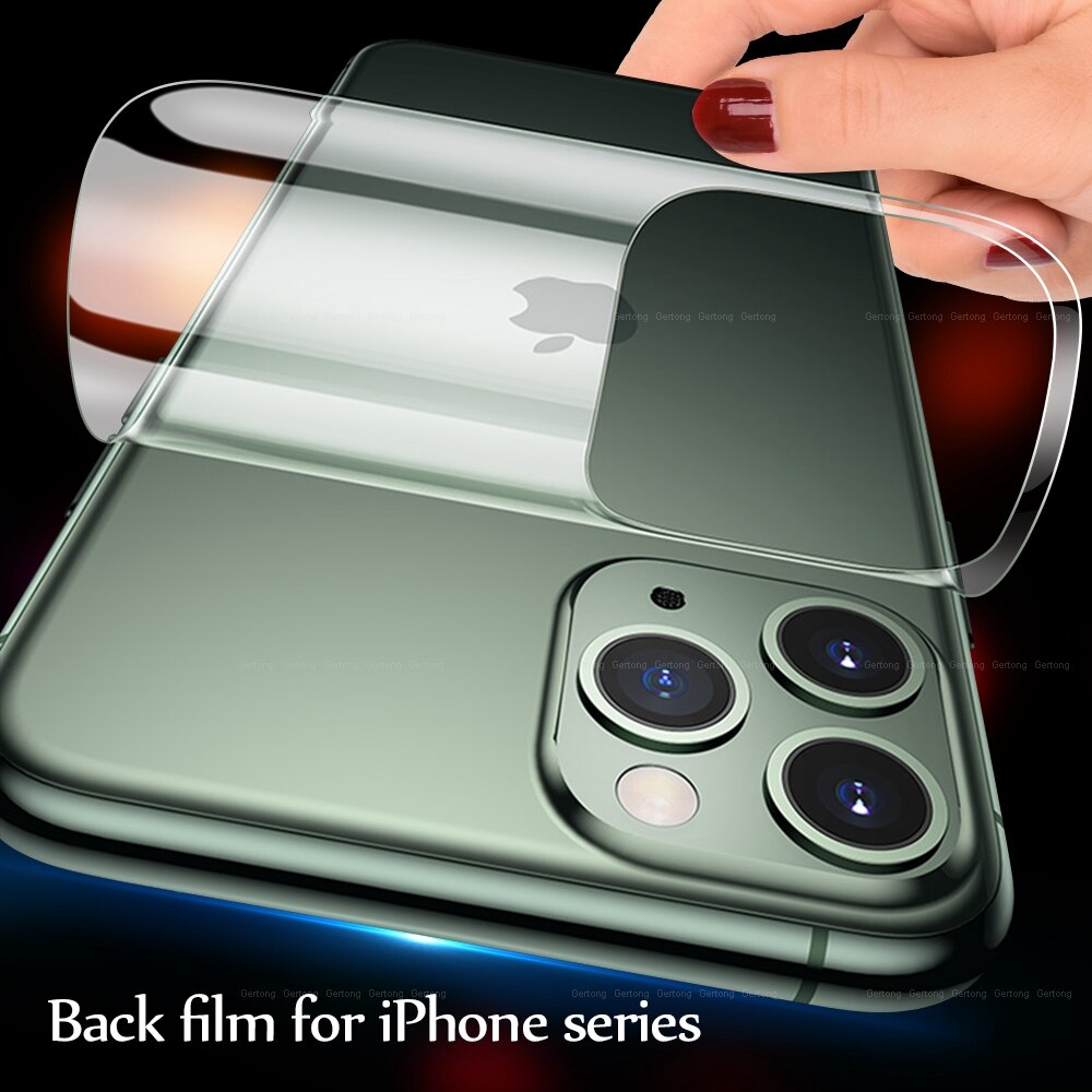 9D Soft Hydrogel TPU Film For apple iPhone 11 Pro XS Max XR X 10 Back Screen Protector For iPhone 6 6s 7 8 Plus Protective Film