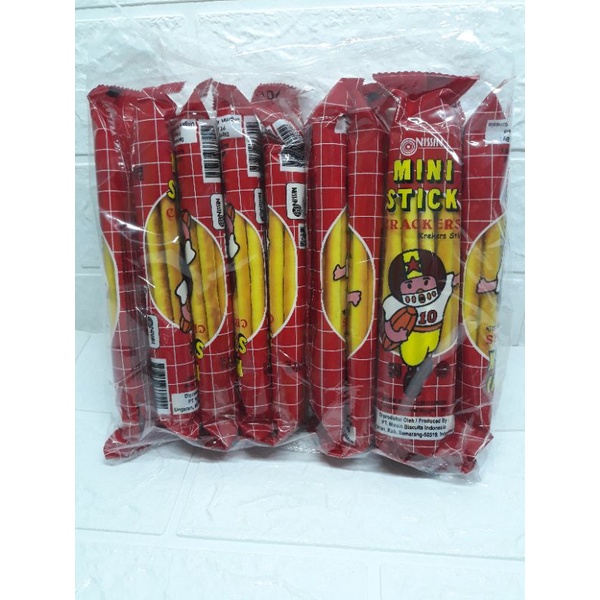 

Biskuit NISSIN MINISTIK MERAH 1PACK