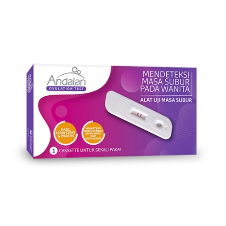 Andalan Ovulation Test Masa Subur / Alat Test Kesuburan Wanita