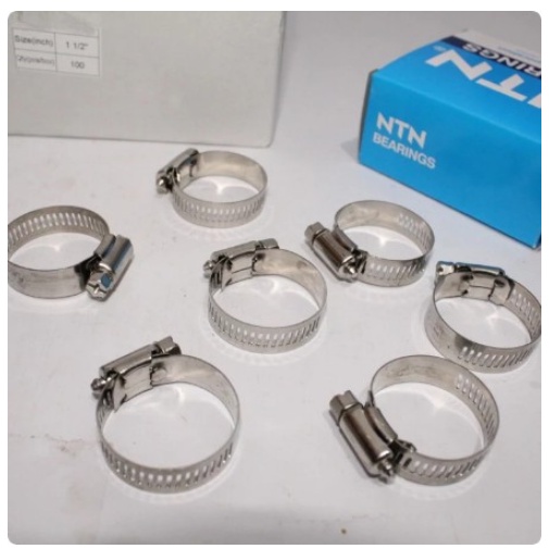 Klem Selang Stainless 2&quot;  &amp; 2 1/2&quot;  / Hose Clamp Selang