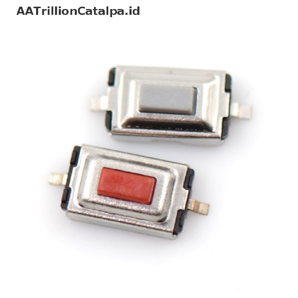 20 Pcs / set Saklar Tombol Tekan Tactile Micro Switch 2 Pin Ukuran 3x6 X 2.5mm