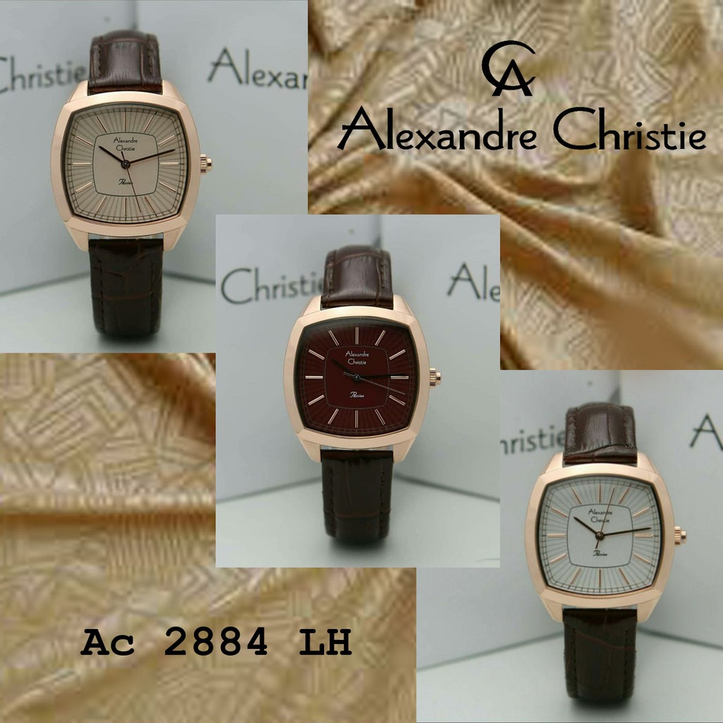 Alexandre Christie Ac 2884 Origonal Jam Tangan Wanita Kulit ac 2884 lAc 2987