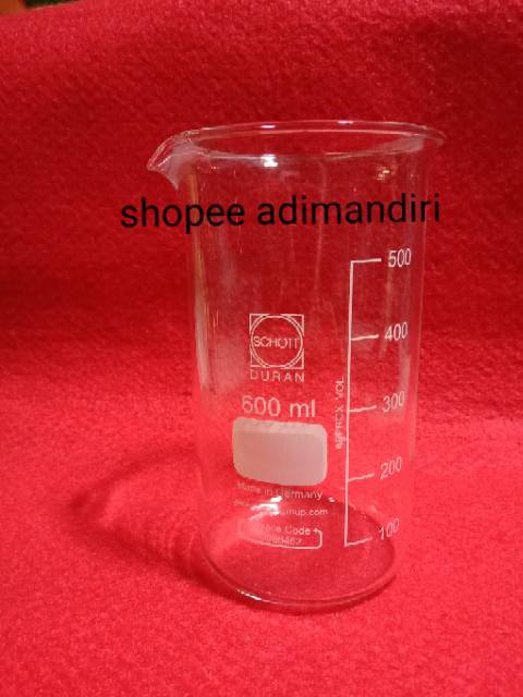 Beaker Duran Tall 400ml,600ml