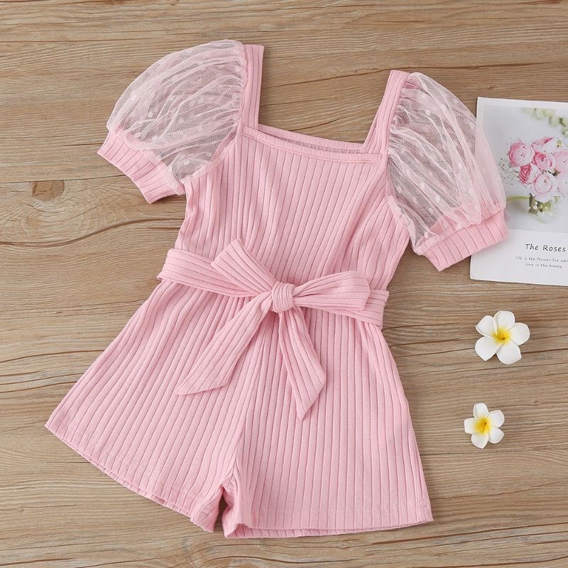 Jumpsuit Anak Terbaru KARRA Jumpsuit anak usia 3-9 tahun Baju Terusan Jumsuit Anak Balita Korea Tile
