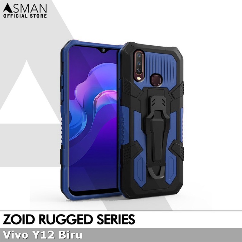 Asman Case Vivo Y21 Zoid Ruged Armor Premium