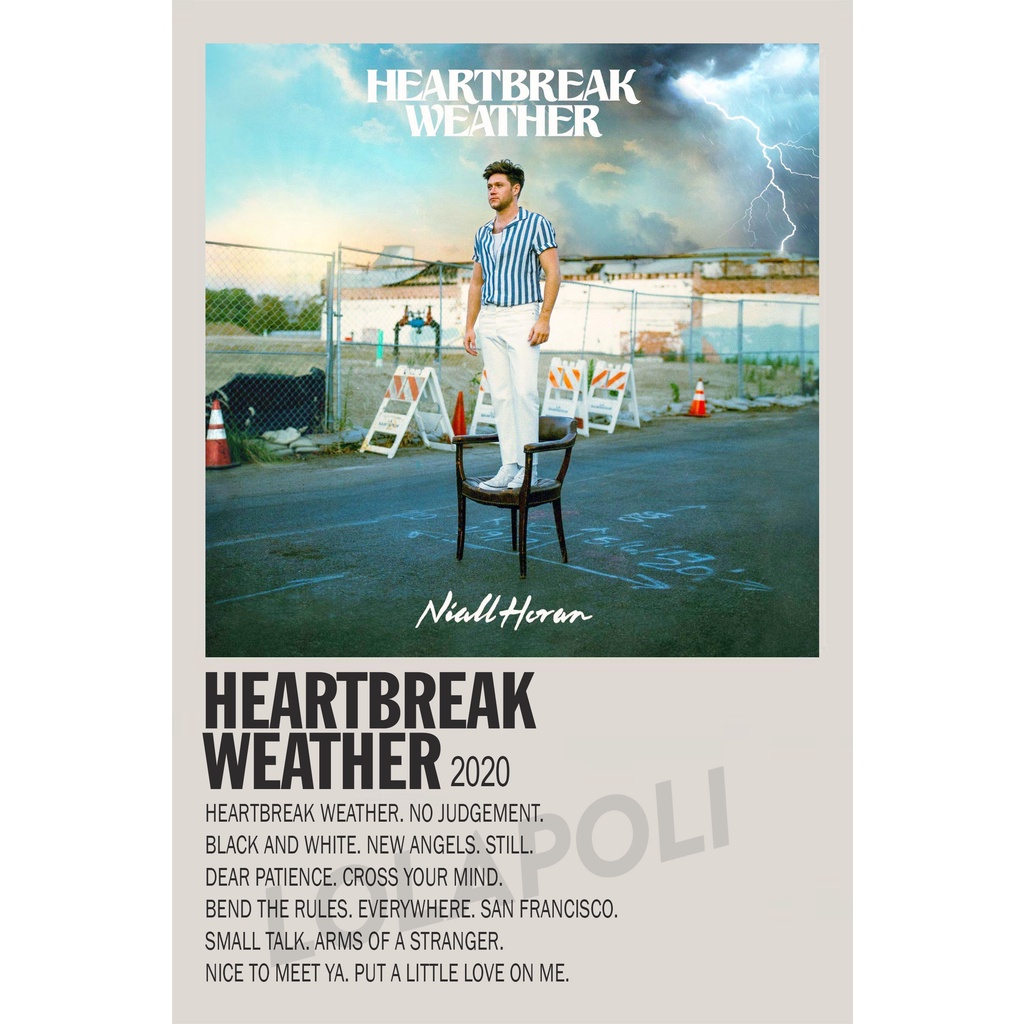 Poster Cover Album Heartbreak Weather - Niall Horan