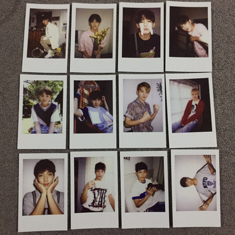 SEVENTEEN SHINING DIAMOND 2016 CONCERT PHOTOCARD SET A SCOUPS WOOZI DK