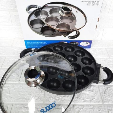 

Cetakan Takoyaki 15 Lubang Plus Tutup Kaca Anti Lengket