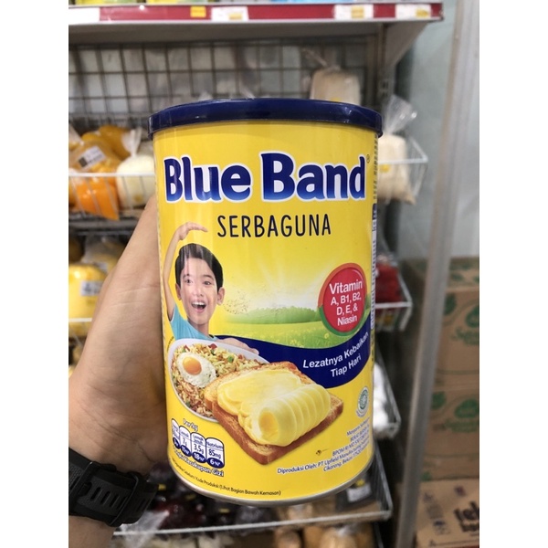

Mentega BlueBand 1KG / margarin kaleng / butter / margarine blue band