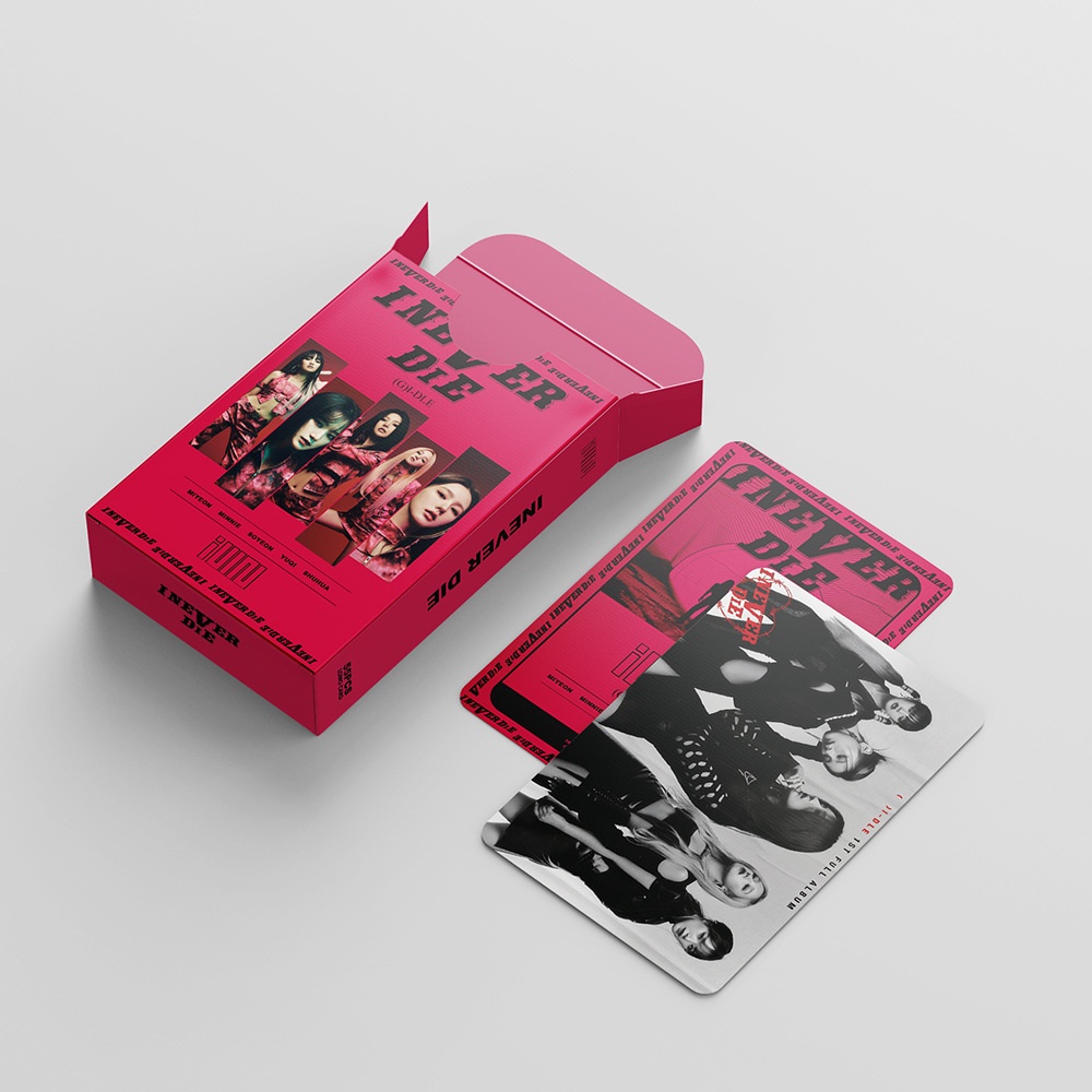 55 Pcs Kartu Foto Lomo Kpop G-DLE Album Lomo