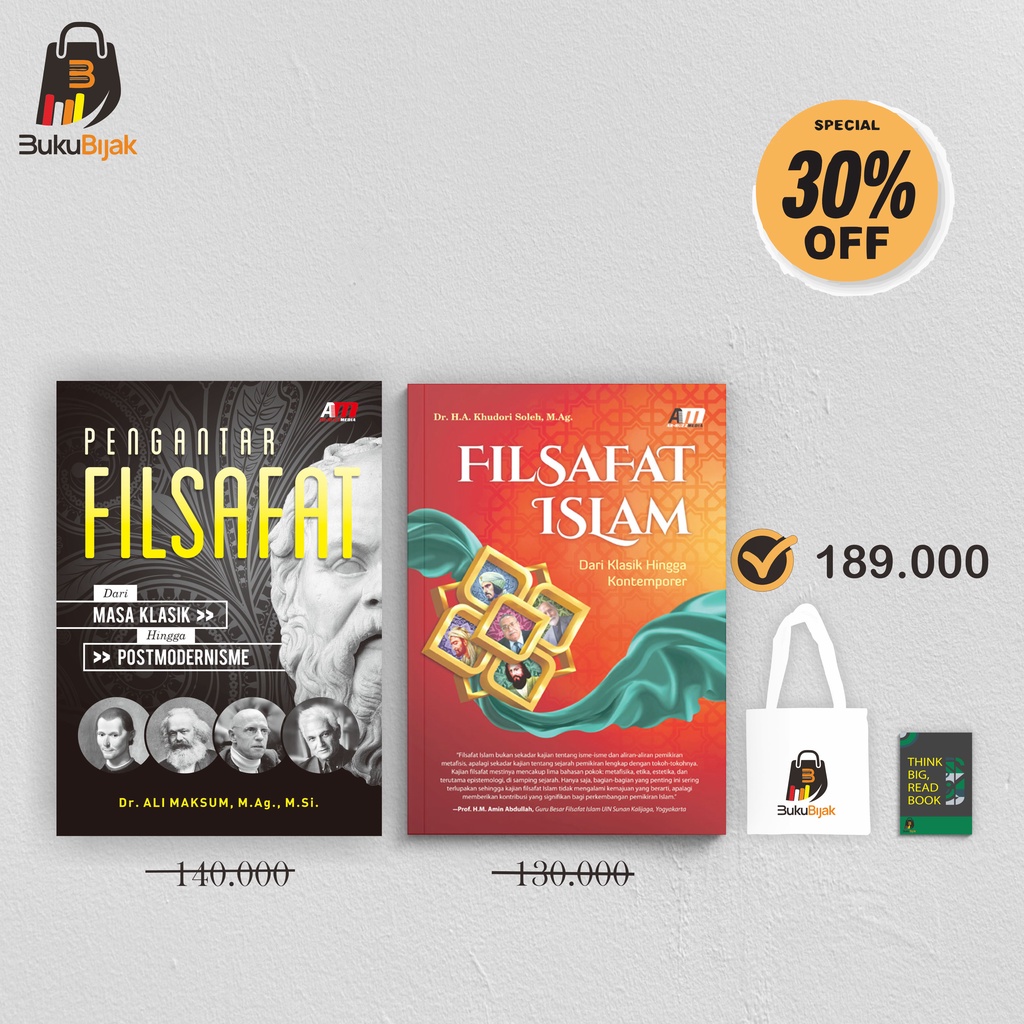 Paket Buku Filsafat (Gratis Totebag Dan Blocknote) | Shopee Indonesia