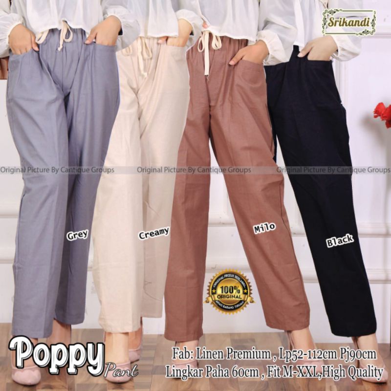 Poppy pants celana kantor cewek by srikandi
