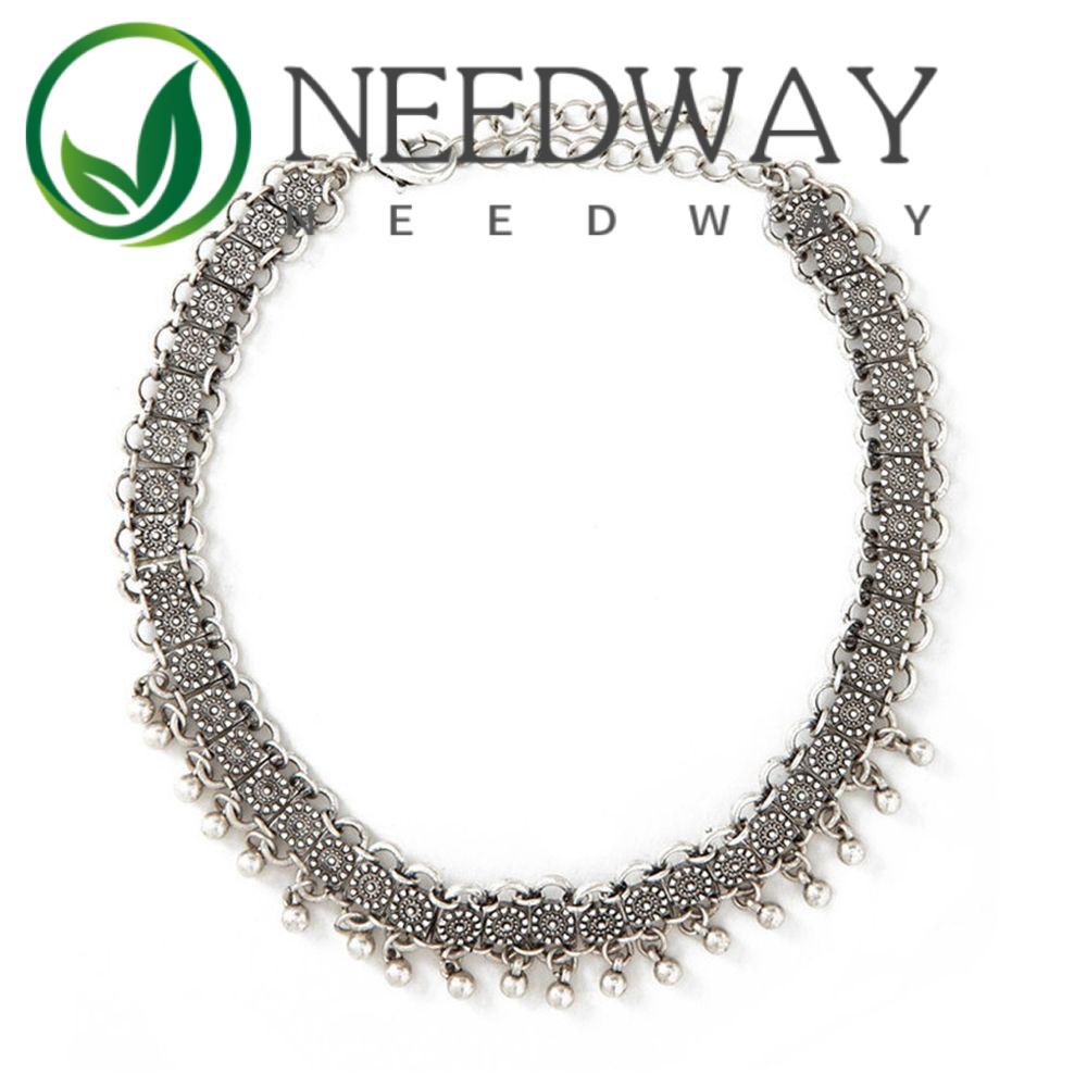 Needway  Gift Pendant Punk Jewelry Chain Hippy Best Quality Fashion Chunky Hot Collar Necklace/Multicolor
