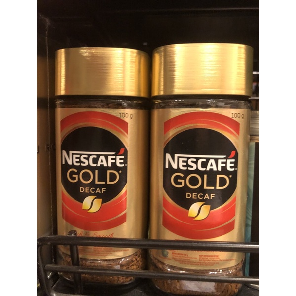 

[Kemasan baru lebih Rich and Smooth] NESCAFE GOLD DECAF 100gr