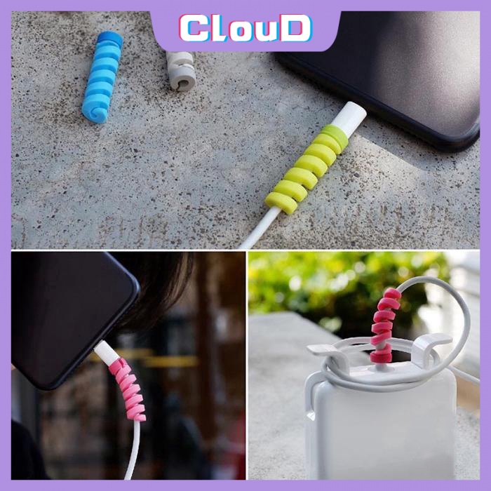 Klip Pelindung Kabel Charger USB