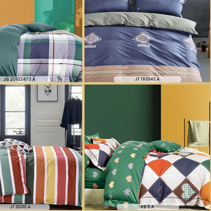 ● KAIN SPREI KATUN JEPANG 100% ORIGINAL MOTIF ABSTRAK MINIMALIS KARAKTER LEBAR 250CM PREMIUM PART 3 