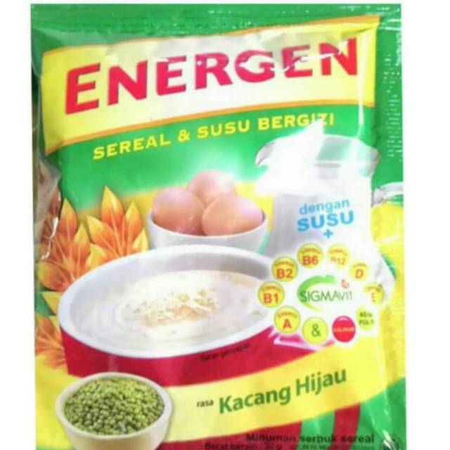 

Energen Sereal Kacang Hijau 1pcs