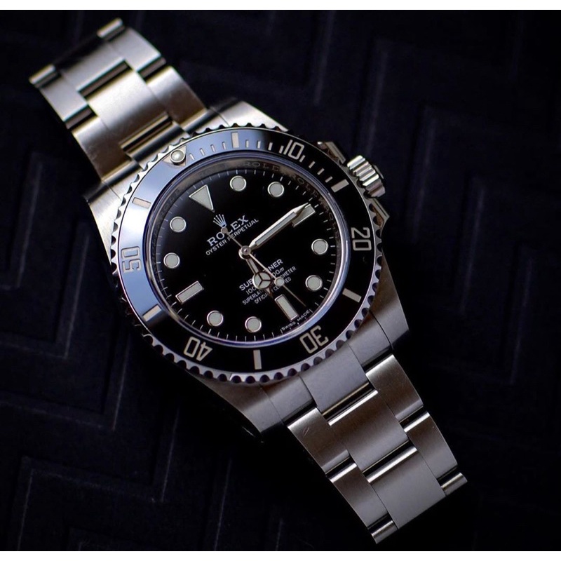 Jam Pria Rolex Submariner Black Automatic Swiss Mido Clone FullSet