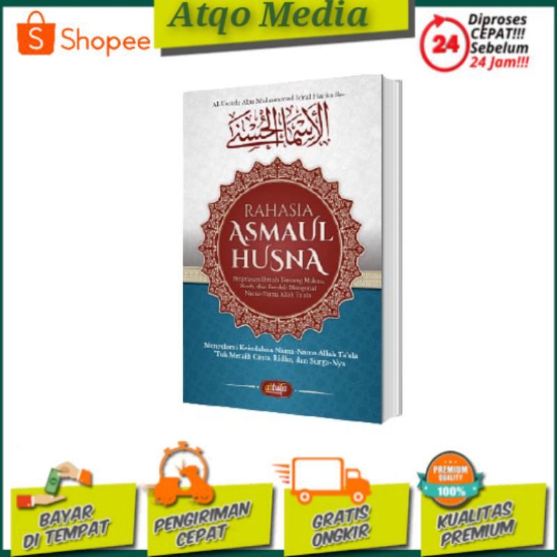 Rahasia Asmaul Husna Nama-Nama Allah ta'ala Buku agama Nama-Nama Allah Asma'ul Husna