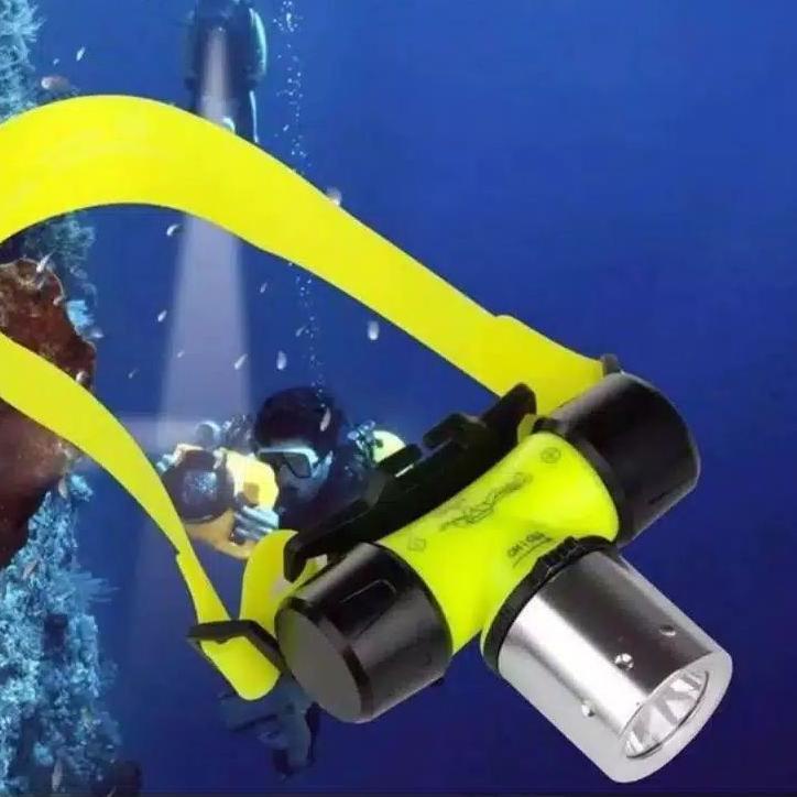 ۞ Senter Kepala Selam Diving 109 Senter Selam Super terang ➳
