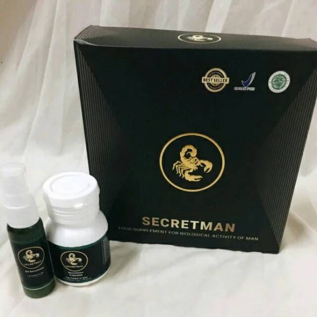 SECRETMAN FOR MAN obat Vitalitas Pria Termurah