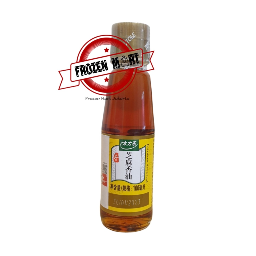 TOTOLE Minyak Wijen Murni Halal / Pure Sesame Oil 100Ml