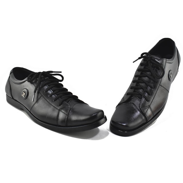 Sepatu Pria Sepatu Kasual cowok Original Grutty SW2201 Hitam Tali