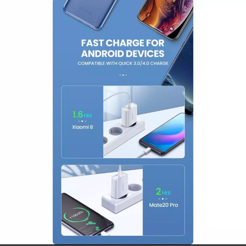 Ugreen Fast Charger 25W 30W 20W for iPhone 15 &amp; Android Usb C  - Ugreen Wall Charger Power Delivery 25W/20W/30W Support iPhone 15 Nintendo Samsung S22 S23 MacBook