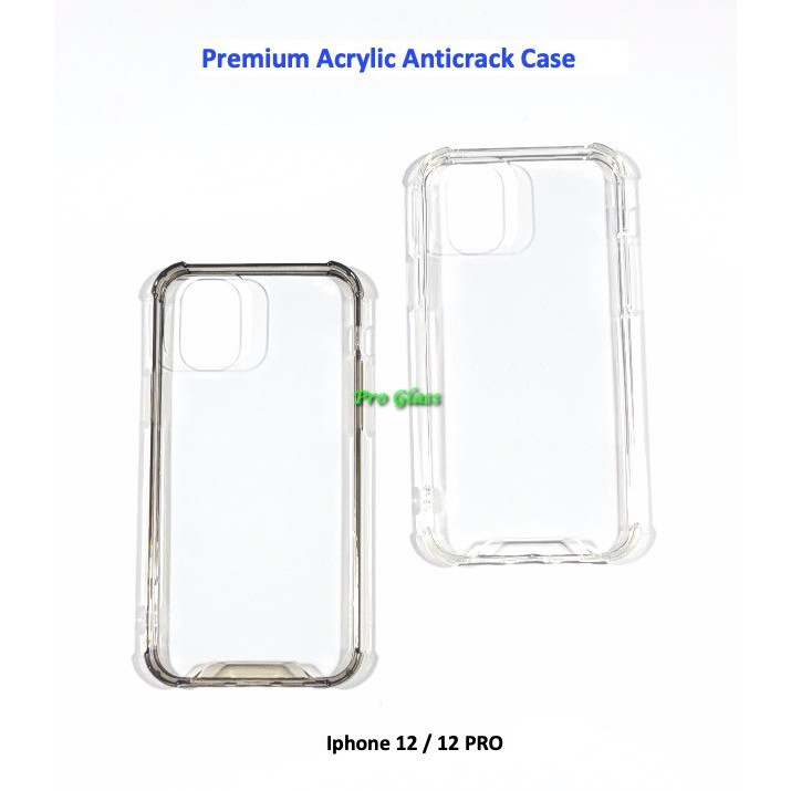 Iphone 12 / 12 PRO / 12 MINI /  12 PRO MAX  Anticrack Anti Crack ACRYLIC Case Premium Quality