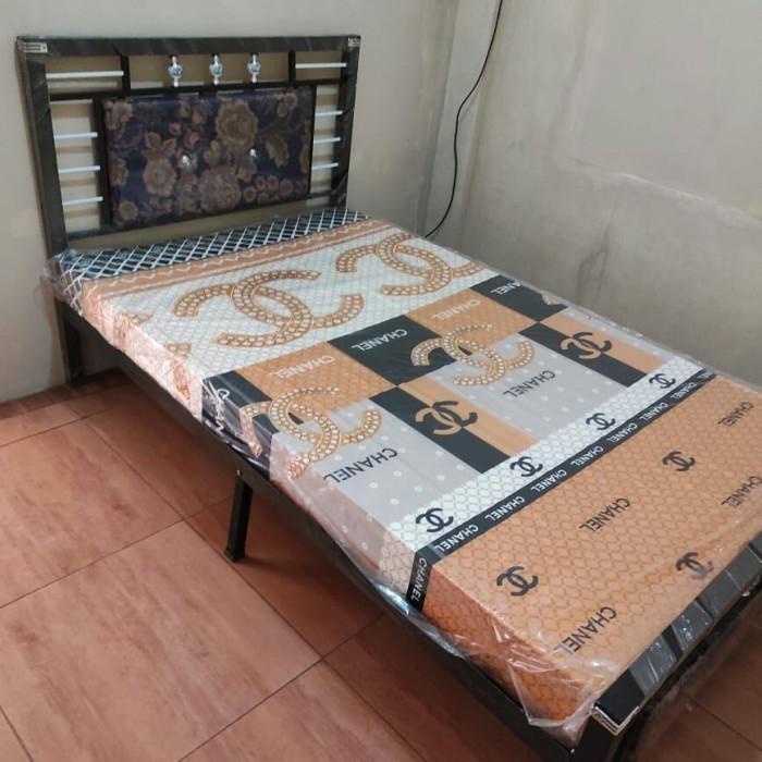 ranjang besi minimalis 120x200
