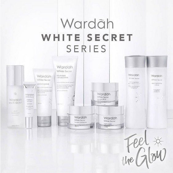 wardah face wash white secret